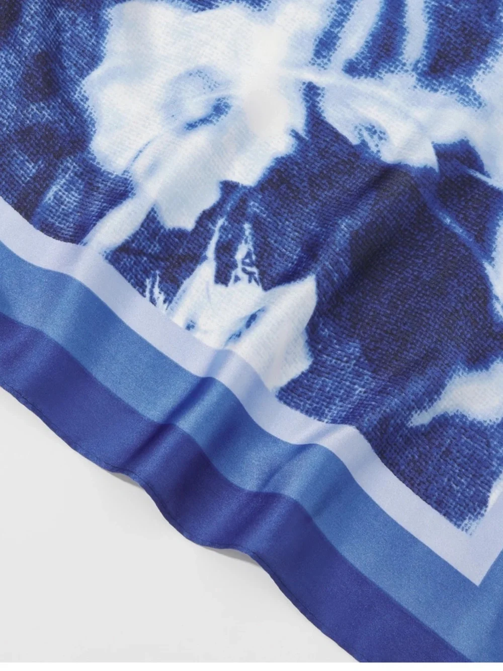 WHBM Floral Square Scarf